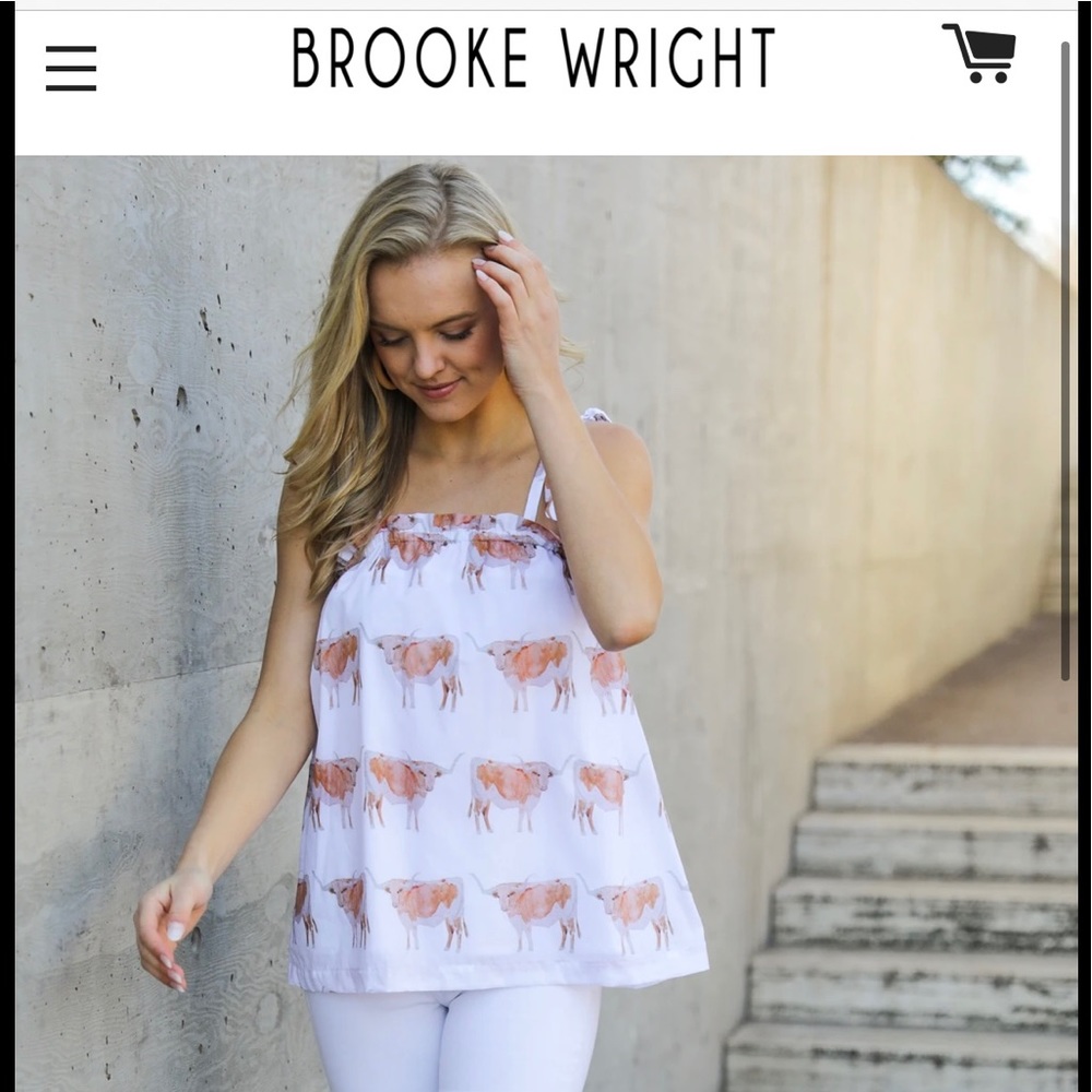 Brooke Wright Coco Top Black Label - XS/S- Steer